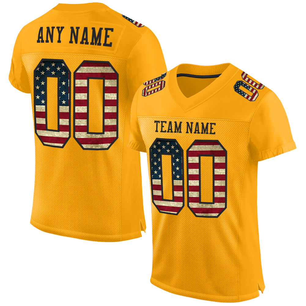 Custom Team USA Football Jersey