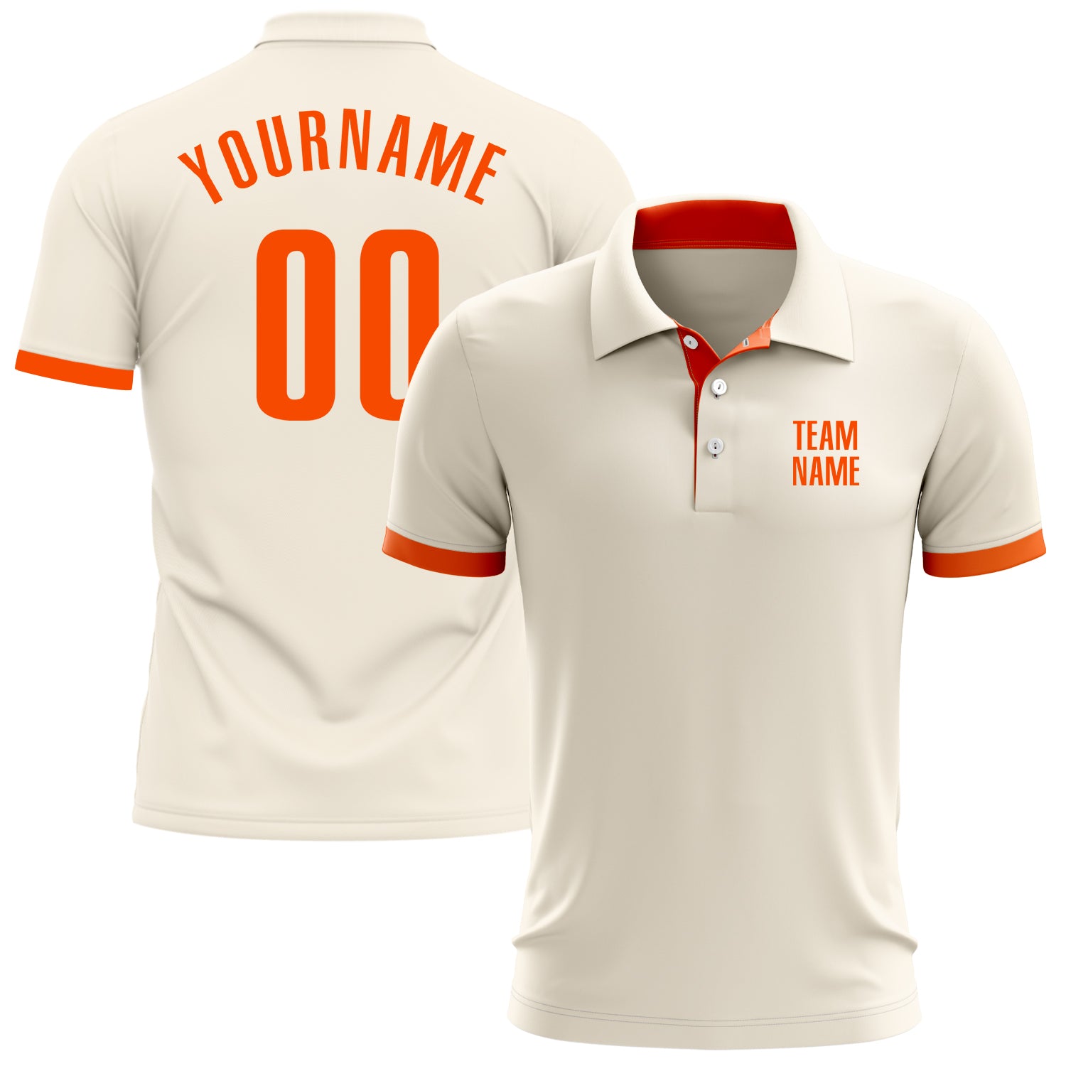 Custom Name NFL Football Denver Broncos Logo Golf Polo Shirt For