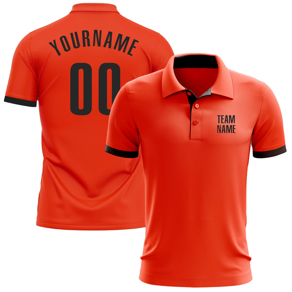 India Orange Unisex Football Jersey