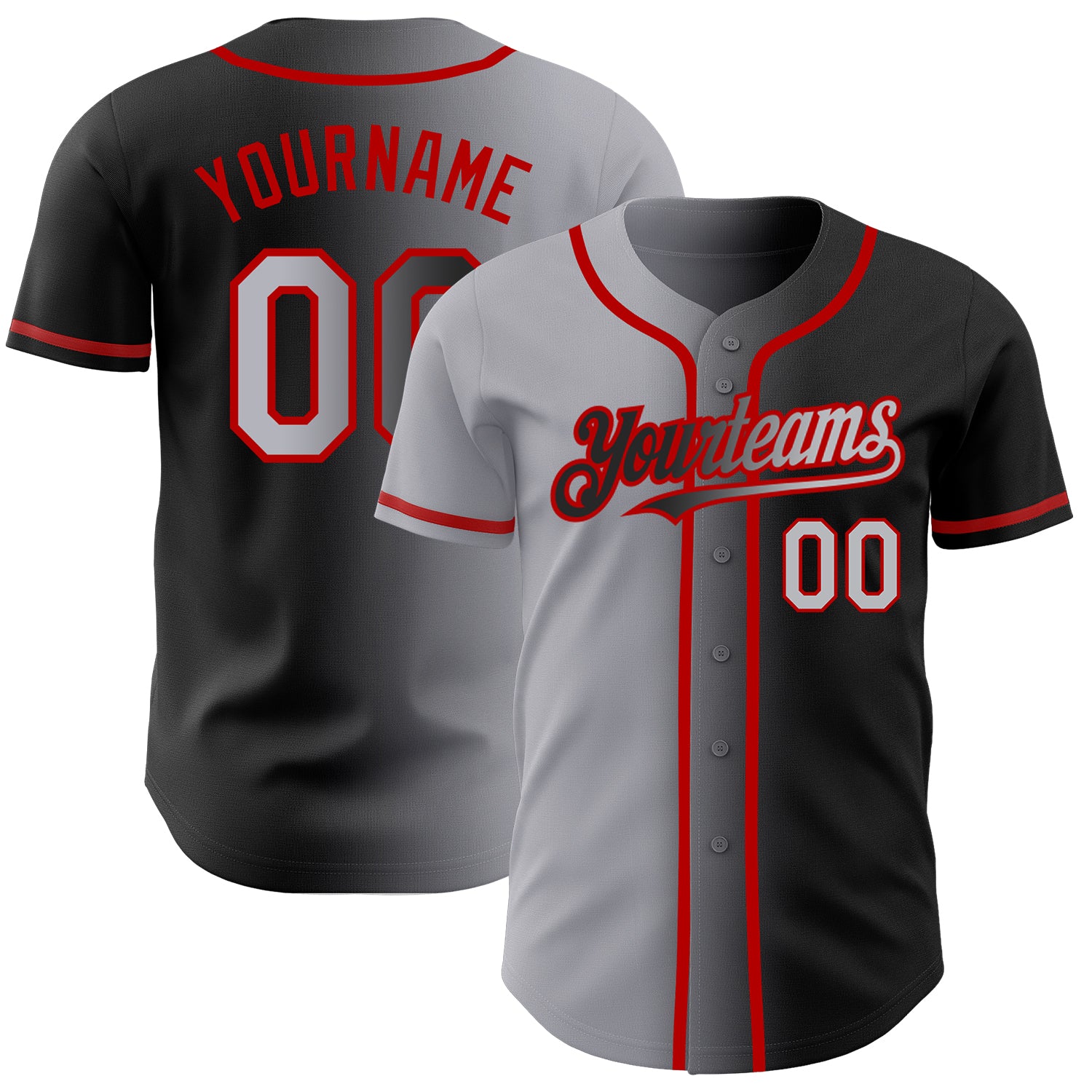 Custom Cream Cream-Red Authentic Baseball Jersey – CustomJerseysPro