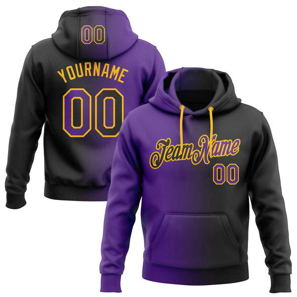 Purple and gold hoodie best sale