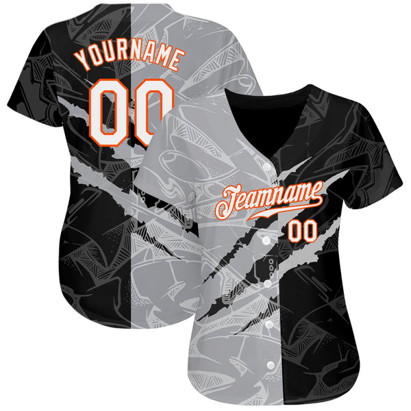 Cheap Custom White Orange Pinstripe Navy Authentic Baseball Jersey Free  Shipping – CustomJerseysPro