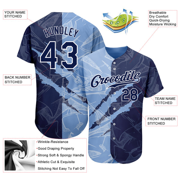 Custom Camo Navy-Teal Authentic Salute To Service Baseball Jersey –  CustomJerseysPro