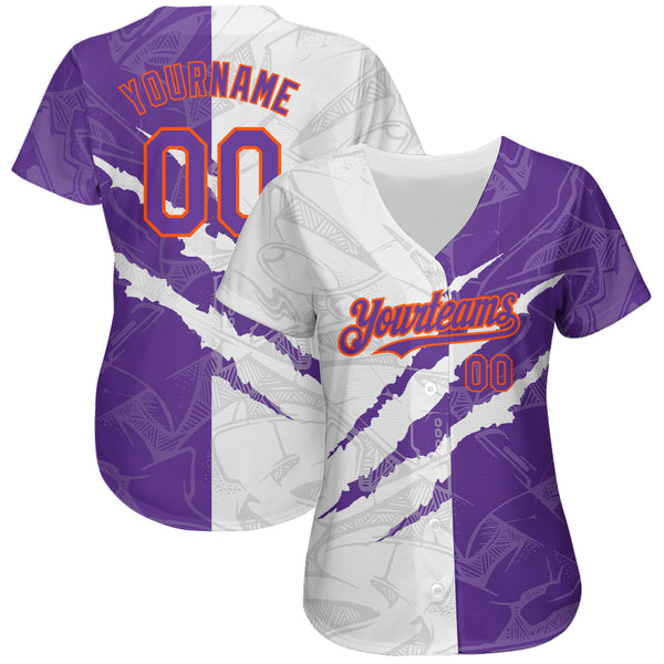 Cheap Custom Graffiti Pattern Purple White-Old Gold Sublimation Soccer Uniform  Jersey Free Shipping – CustomJerseysPro