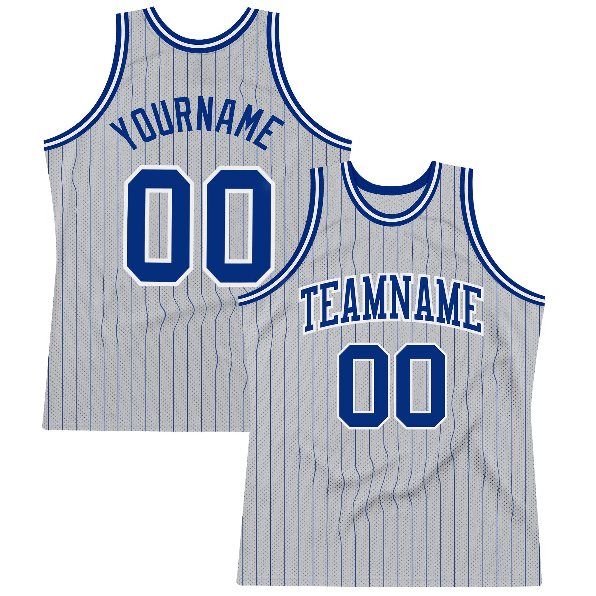 Cheap Custom Cream Royal Pinstripe Royal-Gold Authentic Basketball Jersey  Free Shipping – CustomJerseysPro