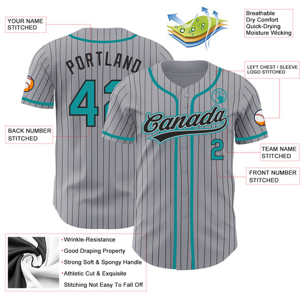 CENTRAL FLORIDA BLUE JAYS HOME PINSTRIPES JERSEY