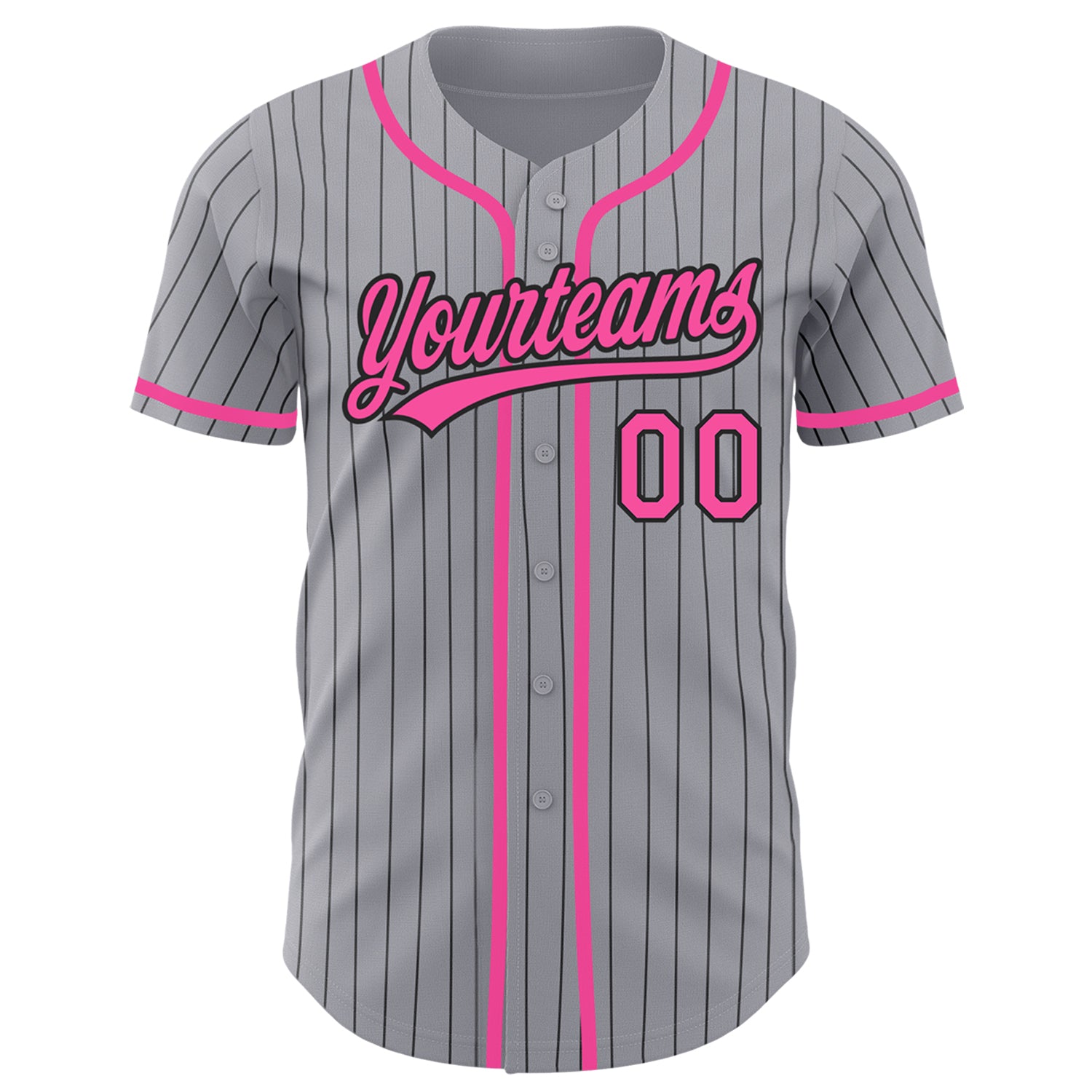 Grey/Black Pinstripe JERSEY – Shopbanditotown