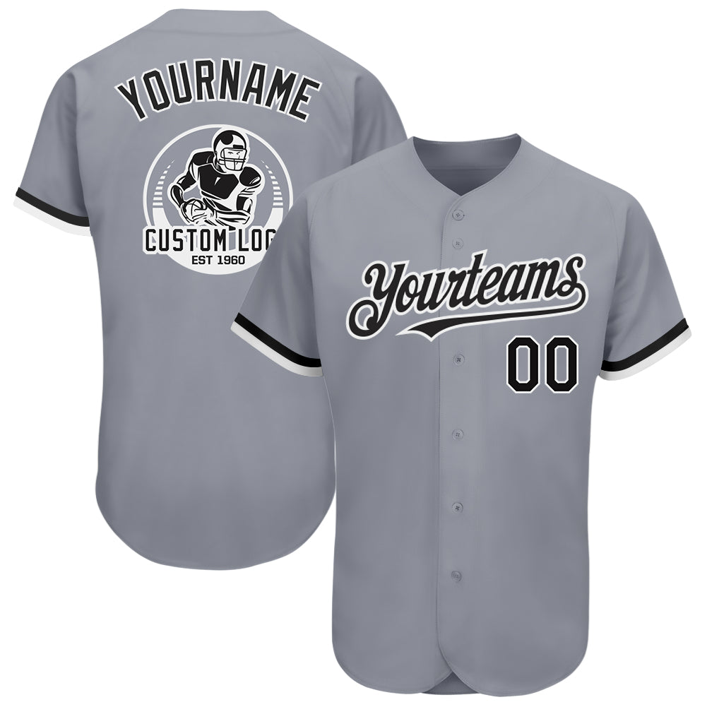 Cheap Custom Old Gold Black-White Authentic Baseball Jersey Free Shipping –  CustomJerseysPro