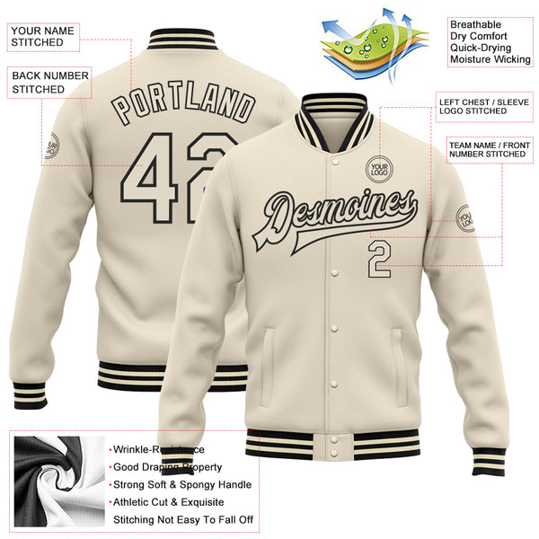 Cheap Custom White Teal-Black Bomber Full-Snap Varsity Letterman Jacket  Free Shipping – CustomJerseysPro