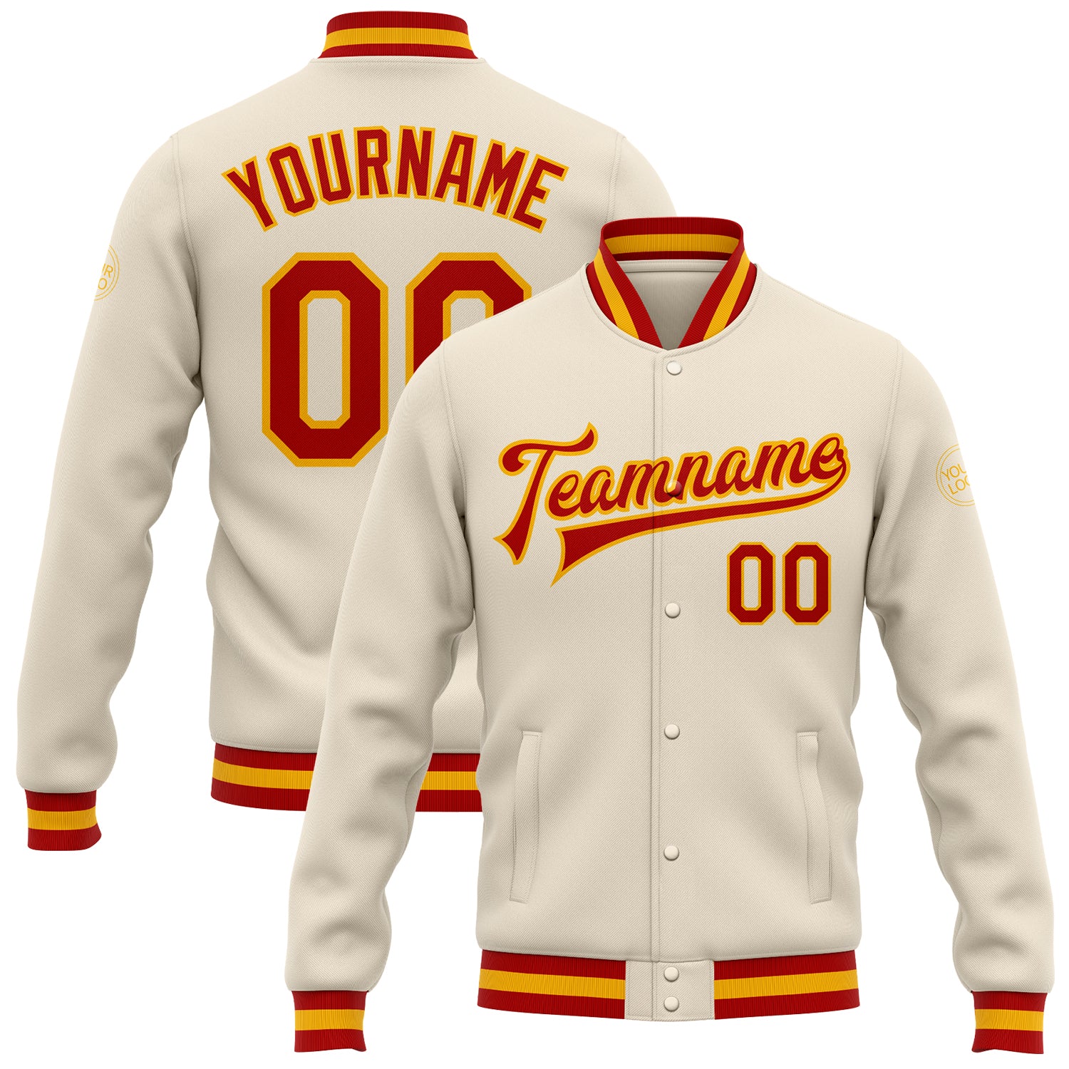 Personalized Kansas City Chiefs NFL Red Bomber Jacket - T-shirts