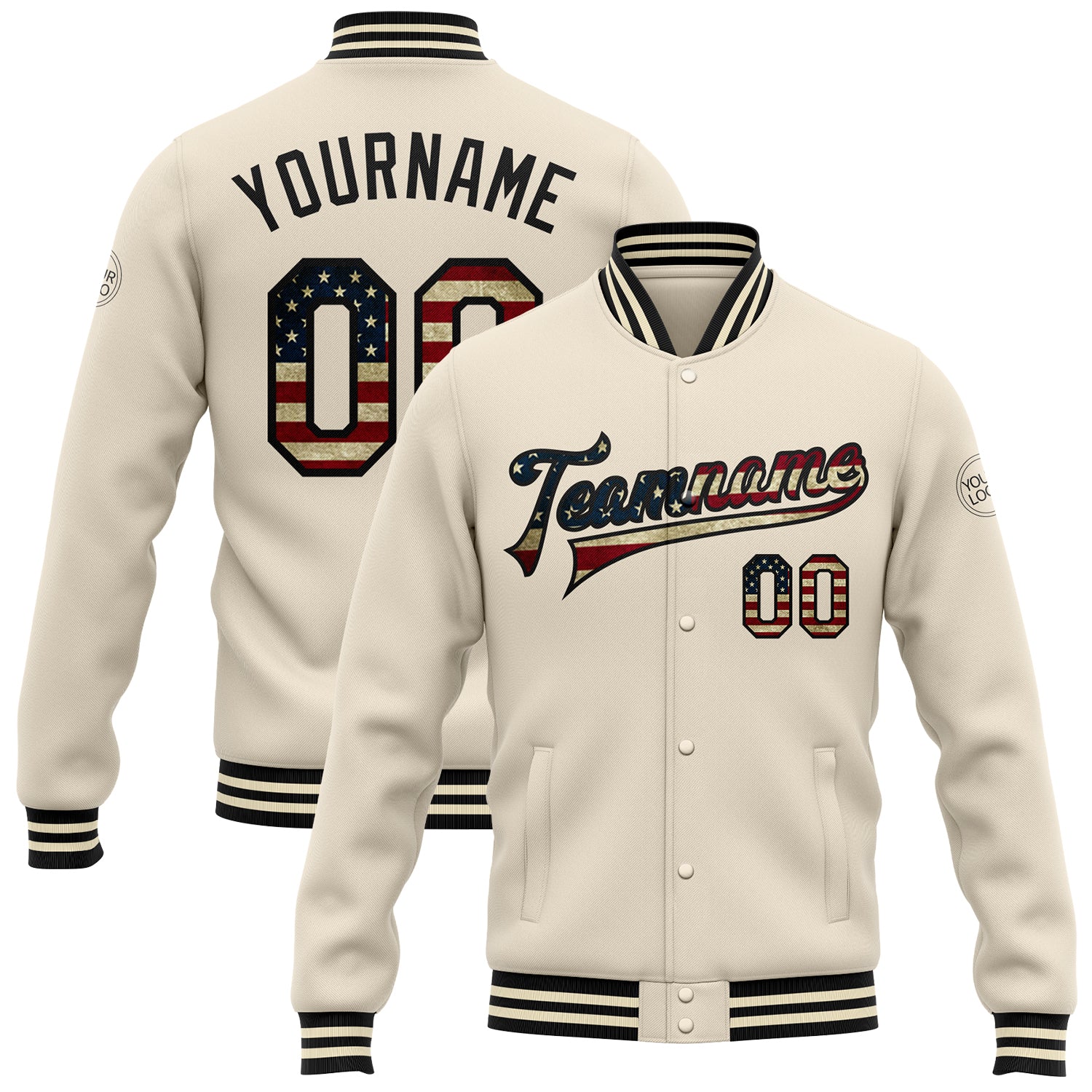 Auburn Varsity Jacket | Excellent Material Outfit Available at USA Store