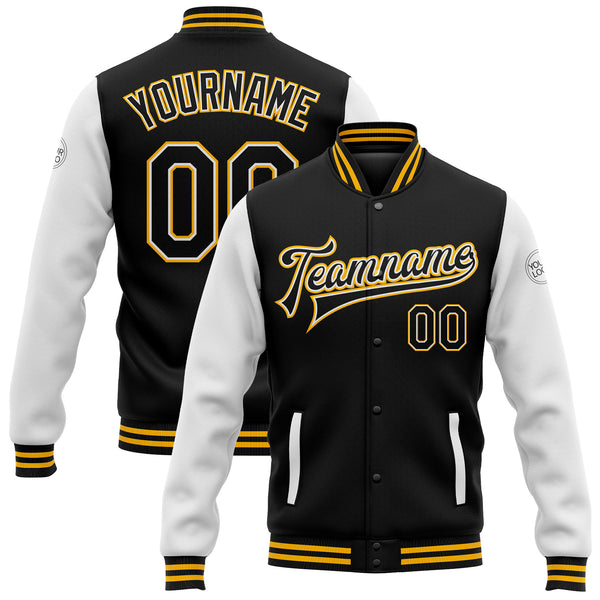 Personalized Kids Varsity Jacket Made in Canada Toddler Letterman