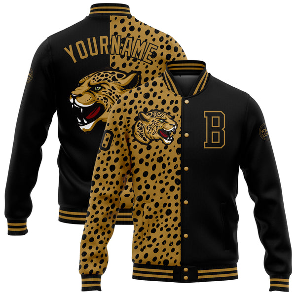 Leopard varsity jacket hotsell