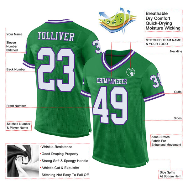 Seahawks Throwback & Gold Cool Base Custom Jersey - All Stitched