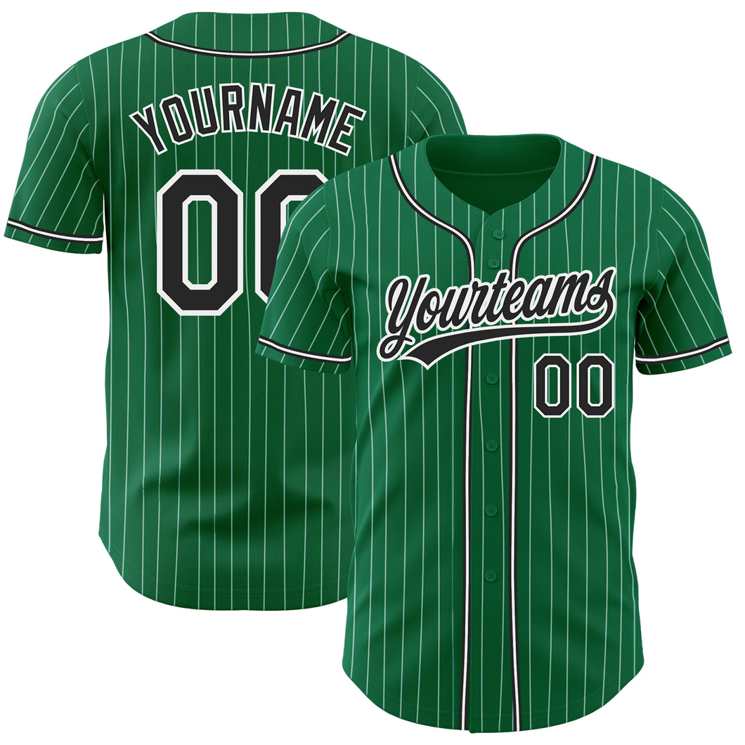 Green and black baseball hot sale jersey