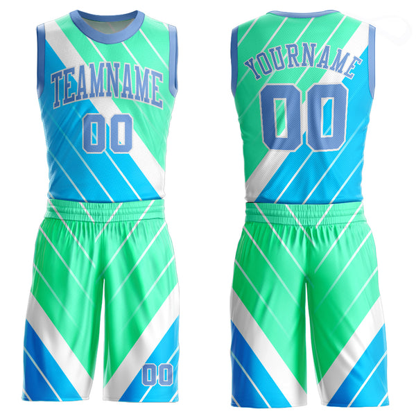Wholesale basketball jersey color blue For Comfortable Sportswear 