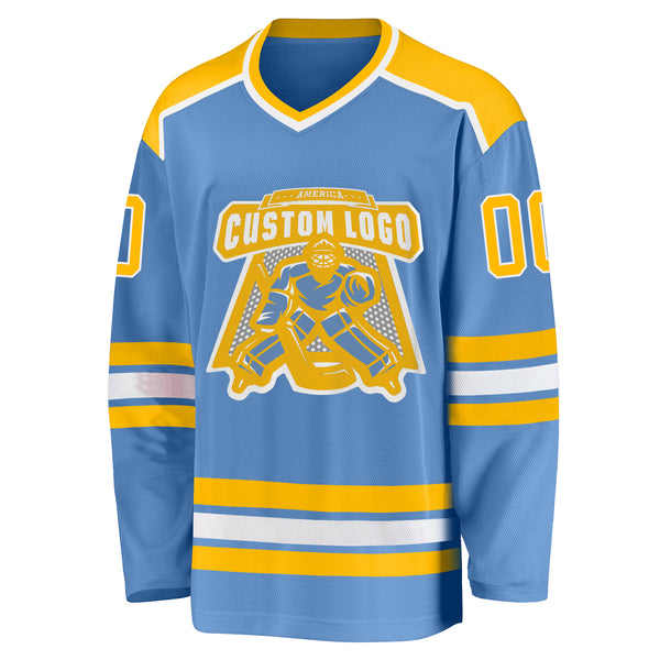 Cheap Custom Purpled Gold-White Hockey Jersey Free Shipping –  CustomJerseysPro