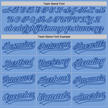 Load image into Gallery viewer, Custom Light Blue Light Blue-Royal Authentic Baseball Jersey
