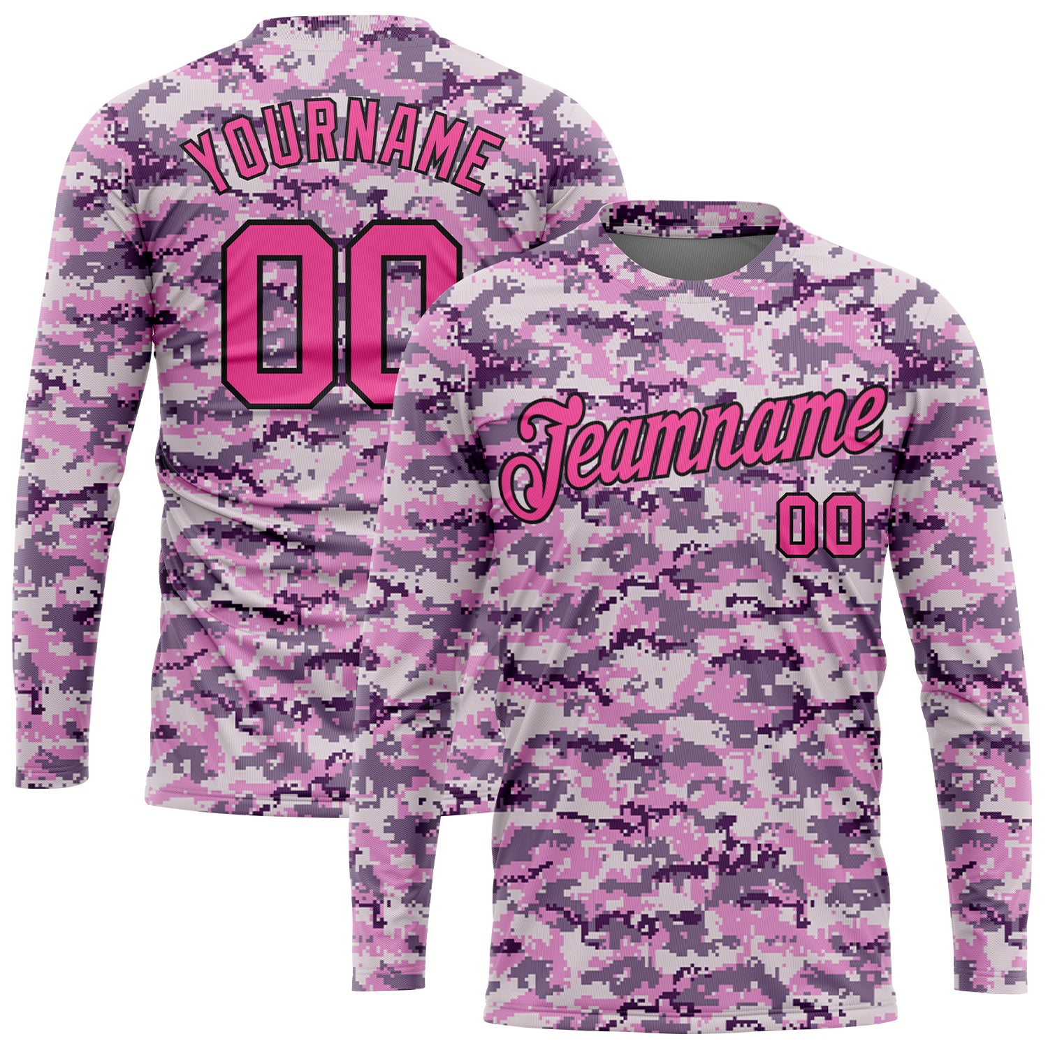 Pink camo cheap softball jerseys