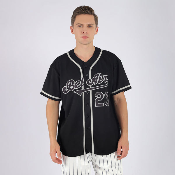 New Era Icons Black Baseball Jersey