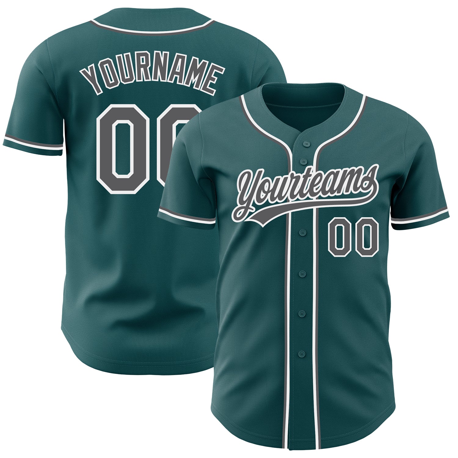 Cheap Custom Gray Green Pinstripe Green-Gold Authentic Baseball Jersey Free  Shipping – CustomJerseysPro