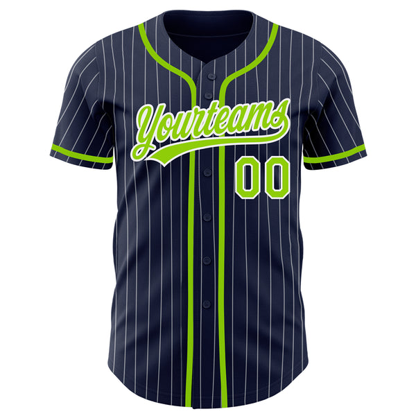 Cheap Custom Powder Blue Neon Green-White Authentic Baseball Jersey Free  Shipping – CustomJerseysPro