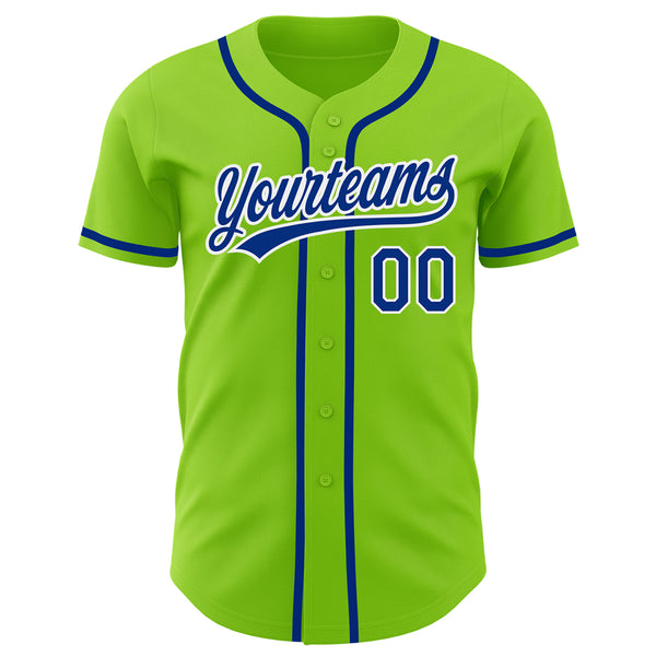 Cheap Custom Pink Neon Green-White Mesh Authentic Football Jersey Free  Shipping – CustomJerseysPro