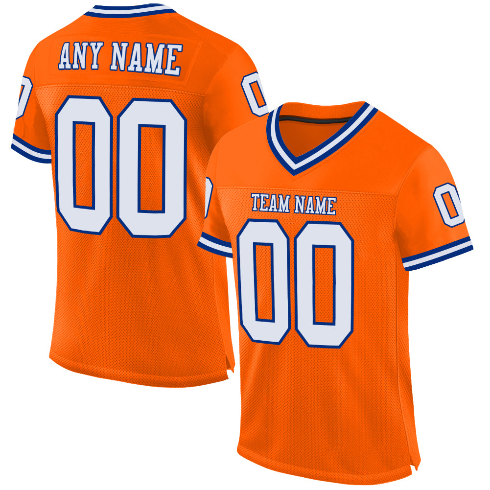 Custom Football Jersey with Name and Number - L