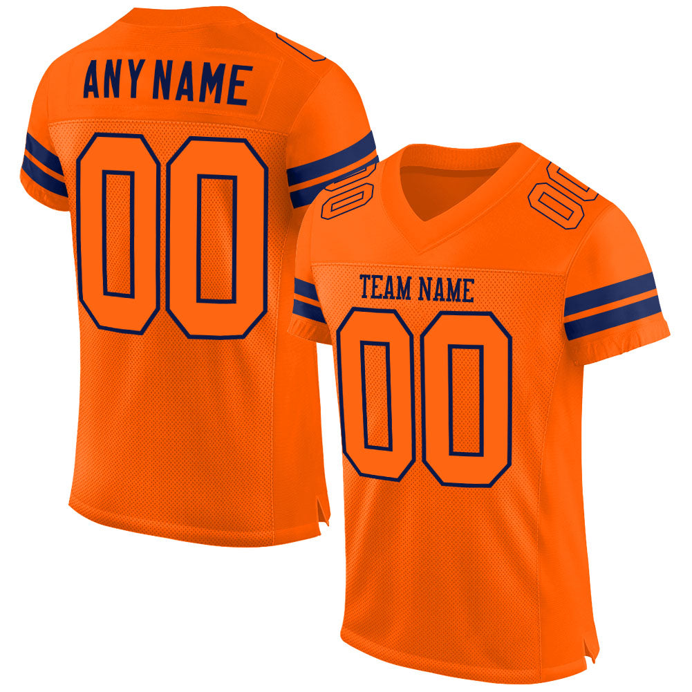 Cheap Custom Neon Green Navy-Gray Mesh Authentic Football Jersey Free  Shipping – CustomJerseysPro