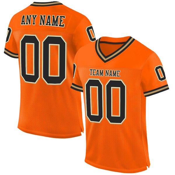 Orange Black Football Jersey Outlet, SAVE 43% 