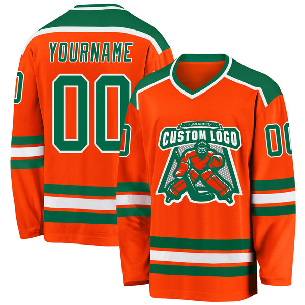 Cheap Custom Pink Green-White Hockey Jersey Free Shipping – CustomJerseysPro