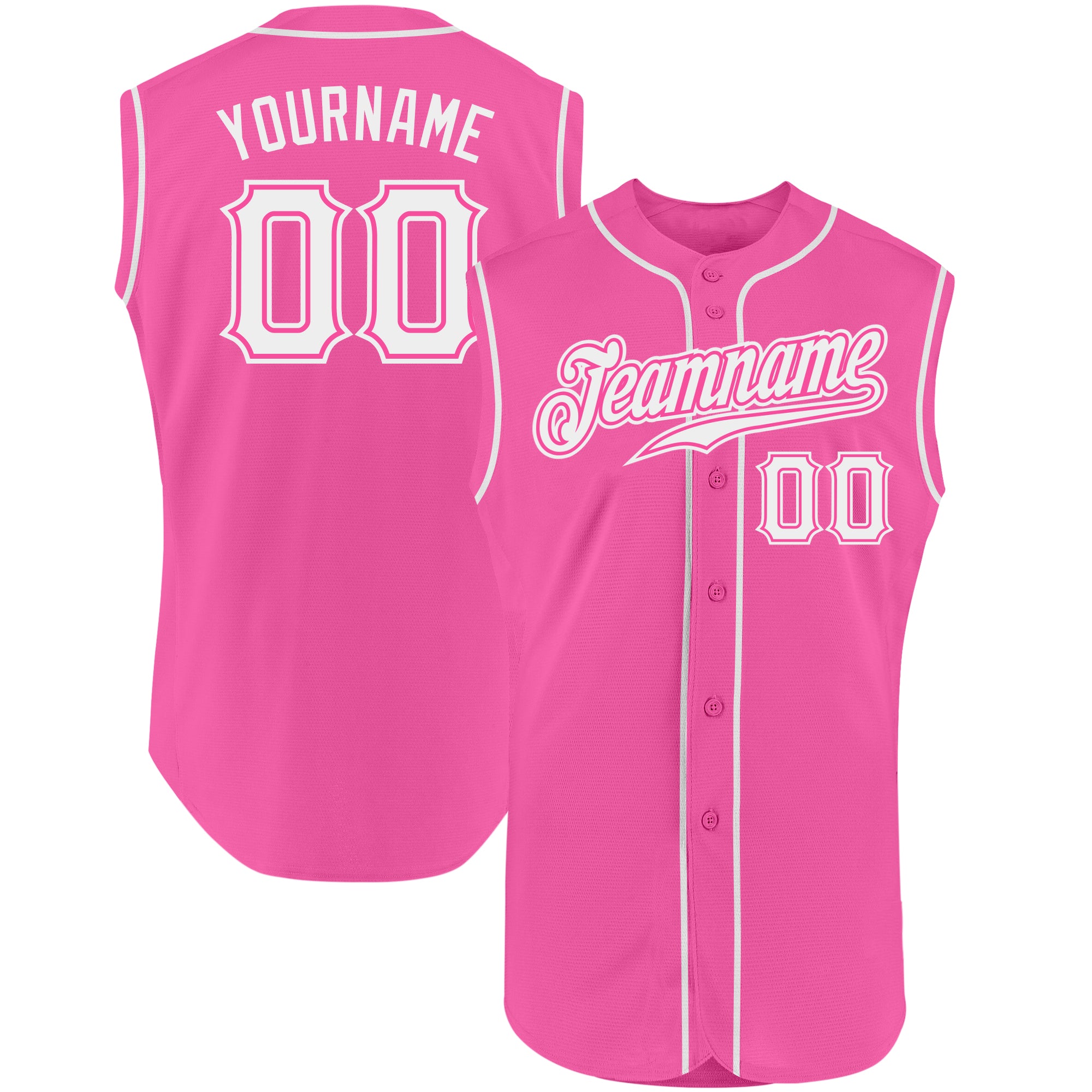 Cheap Custom Pink Teal-White Authentic Baseball Jersey Free Shipping –  CustomJerseysPro