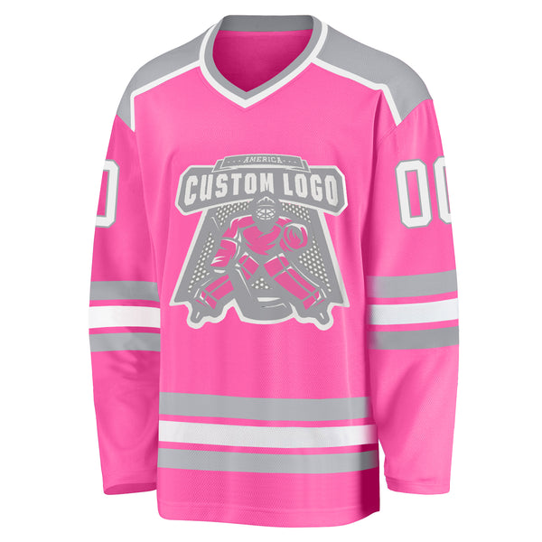 Cheap Custom Red Cream Hockey Jersey Free Shipping – CustomJerseysPro