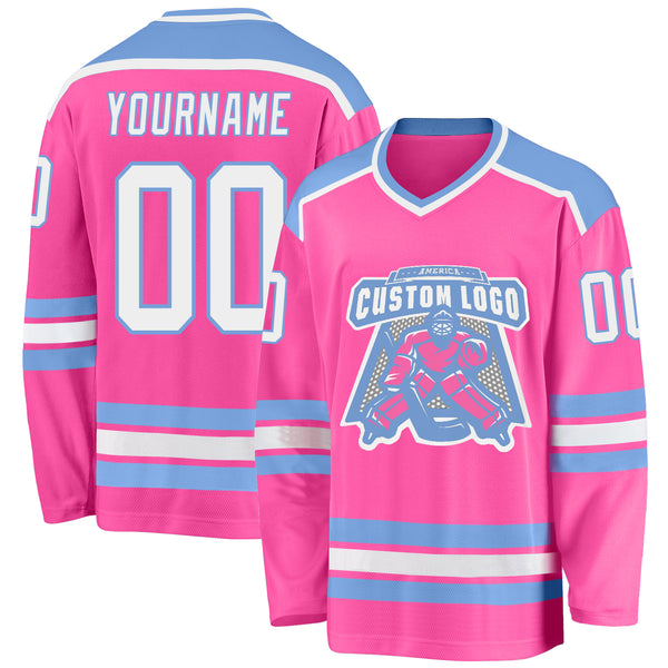 Custom Stitched Panther Blue Hockey Jerseys Women's Men's Youth –  CustomJerseysPro