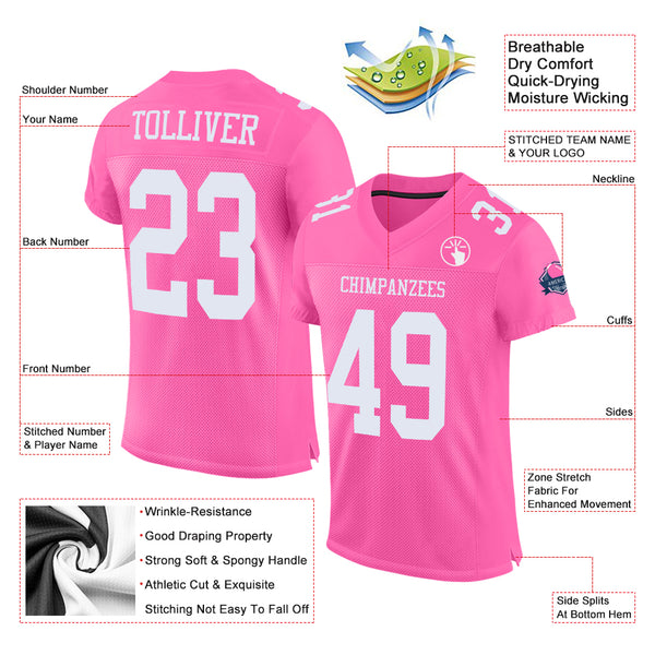 Ladies pink nfl top jerseys