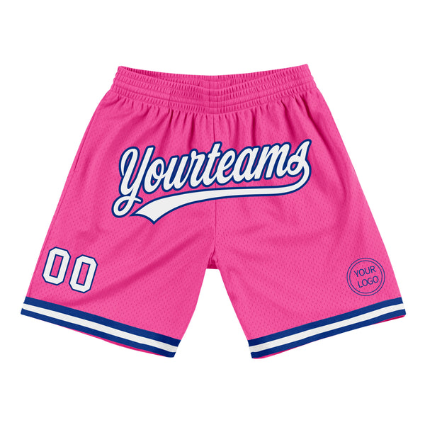 Cheap Custom Pink White-Gold Authentic Throwback Basketball Jersey Free  Shipping – CustomJerseysPro