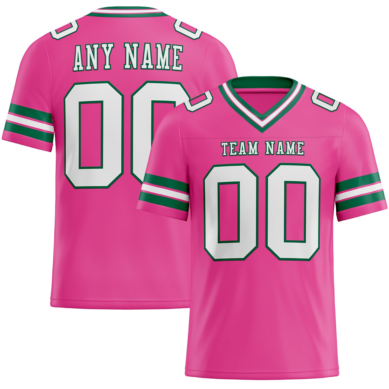 Custom Name Number Mesh Football Jerseys - Unisex Mesh Football