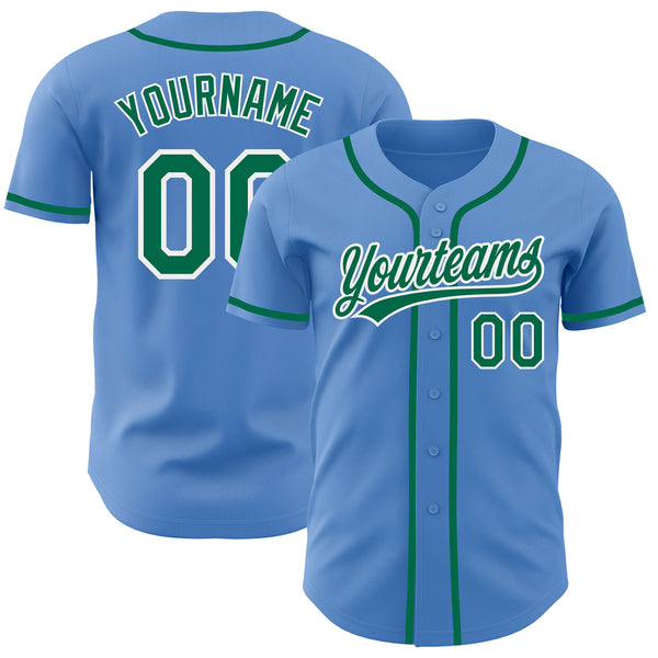 Custom Powder Blue Baseball Jerseys & Uniforms