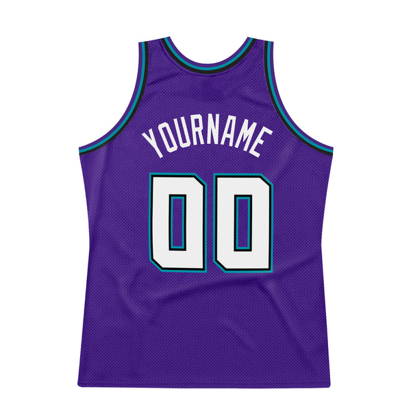 Sale Build Purple Basketball Pink Rib-Knit Jersey White