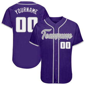 Custom Purple Baseball Jerseys Women's Men's Youth – CustomJerseysPro