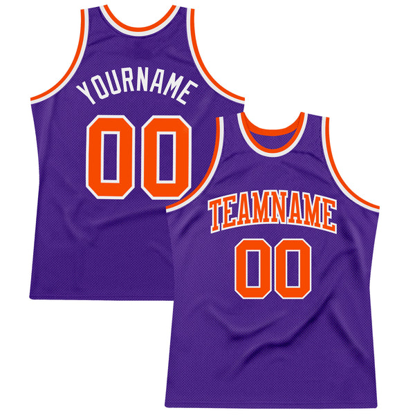 Cheap Custom Purple Gray-White Authentic Throwback Basketball Jersey Free  Shipping – CustomJerseysPro