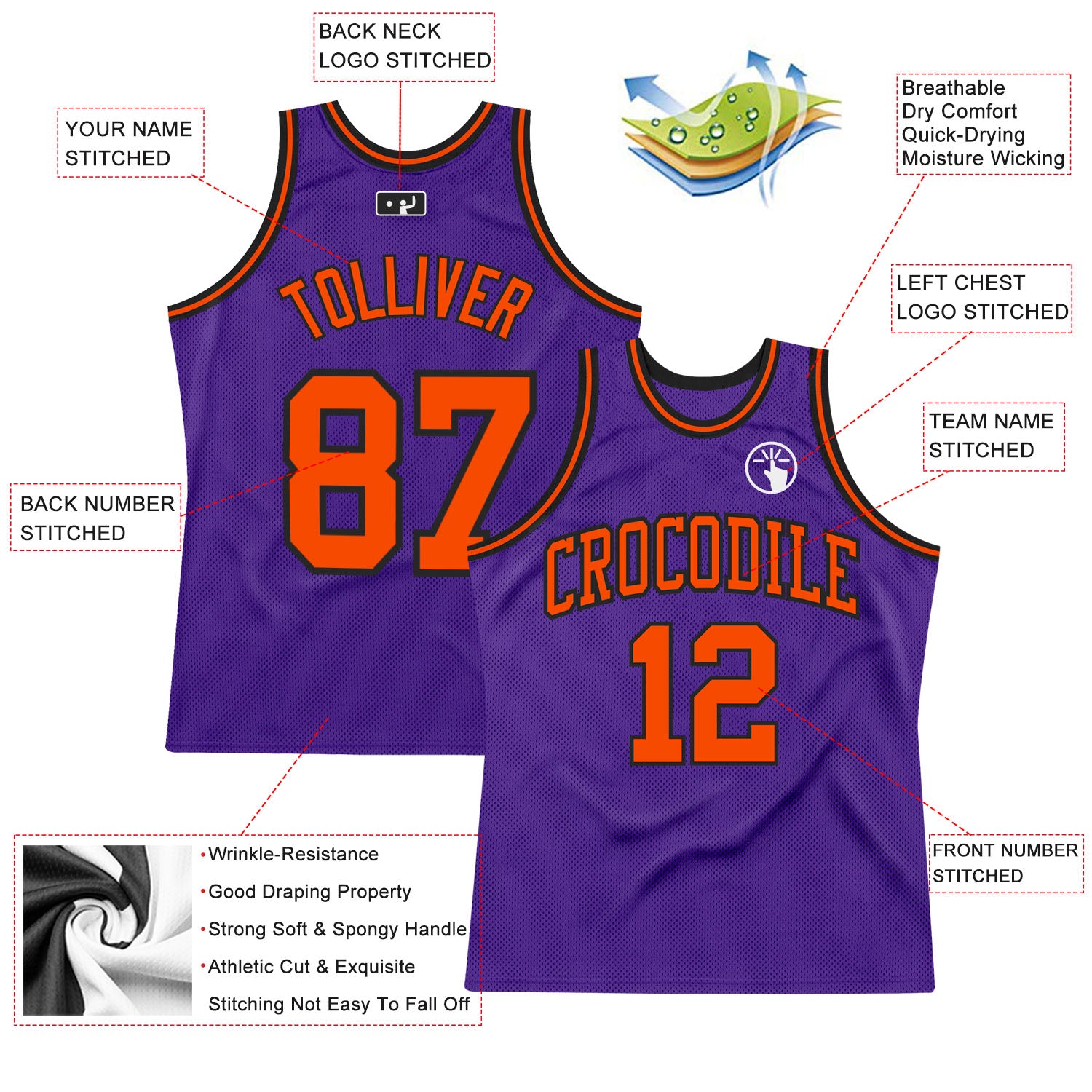 custom team jerseys PHOENIX custom sublimated uniforms PHOENIX