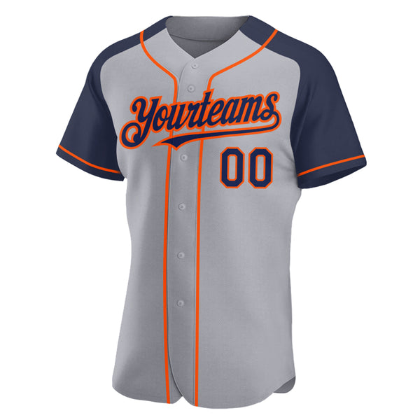 Cheap Custom Gray Navy-Gold Authentic Sleeveless Baseball Jersey Free  Shipping – CustomJerseysPro