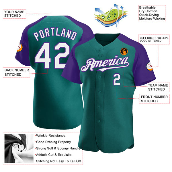 Custom Arizona Diamondbacks Jersey | Stitch Cream-Purple