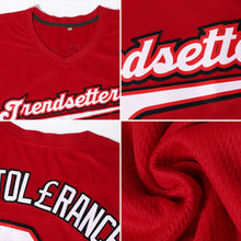 Charger l&#39;image dans la galerie, Custom Red Red-Green Authentic Baseball Jersey
