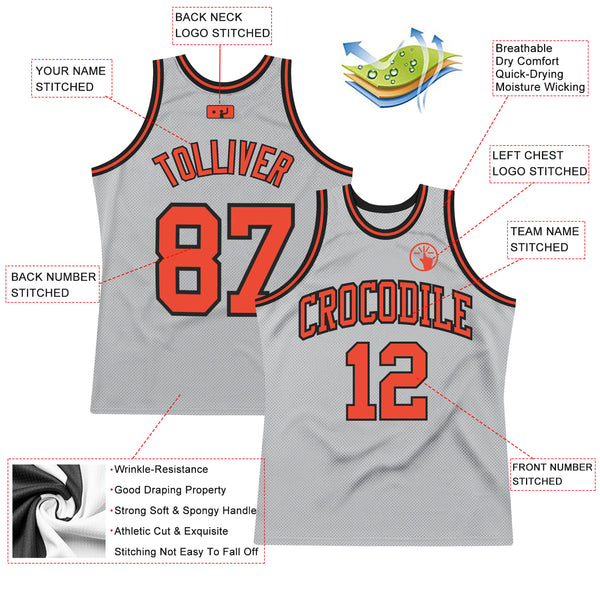 Cheap Custom Black Blue-Orange Authentic Throwback Basketball Jersey Free  Shipping – CustomJerseysPro