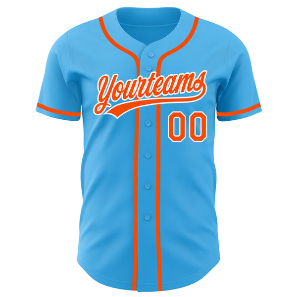 Cheap Custom White Teal Authentic Baseball Jersey Free Shipping