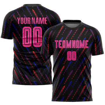 Custom Pink Football Jerseys Women's Men's Youth – CustomJerseysPro