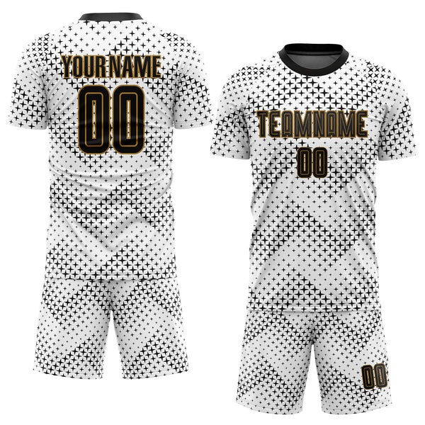 Cheap Custom Brown White Sublimation Soccer Uniform Jersey Free Shipping –  CustomJerseysPro