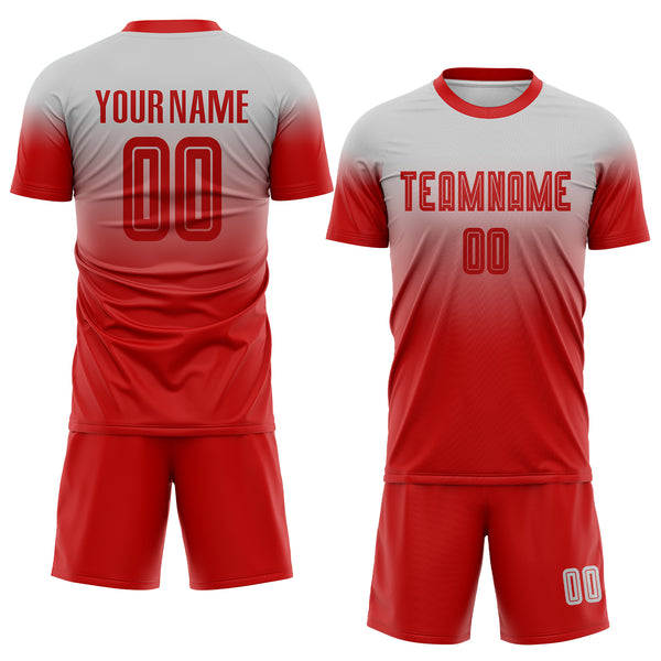 Cheap Custom Gold Black-Red Sublimation Soccer Uniform Jersey Free Shipping  – CustomJerseysPro